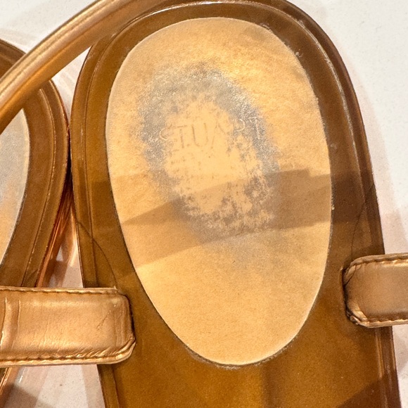 Pre-owned Stuart Weitzman Trifecta Jelly Sandals size 9 - Picture 4 of 7